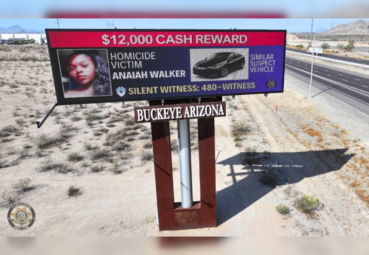 Buckeye Police Amplify Efforts in Anaiah Walker Cold Case with Billboard Campaign and $12,000 Reward
