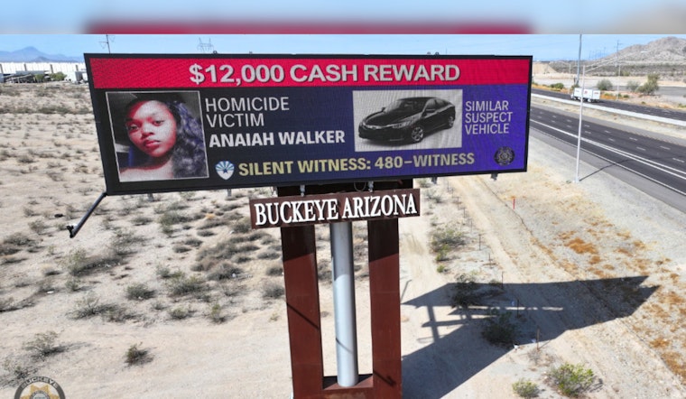 Buckeye Police Amplify Efforts in Anaiah Walker Cold Case with Billboard Campaign and $12,000 Reward