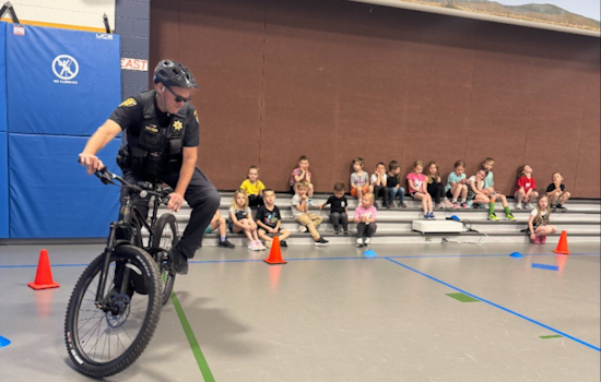 Buffalo Ridge Elementary Students Learn Bike Safety in Joint Effort by Local Deputy and Teacher