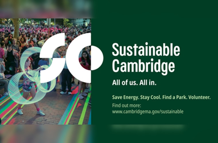 Cambridge Unveils 'Sustainable Cambridge' Initiative with an Array of Earth Month Activities