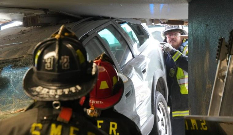 Car Plows into Centennial Office Buildings, One Hospitalized, Structural Integrity Under Scrutiny