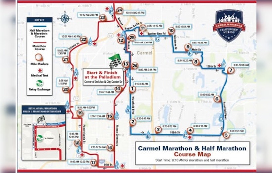 Carmel Braces for Marathon-Related Road Closures Today