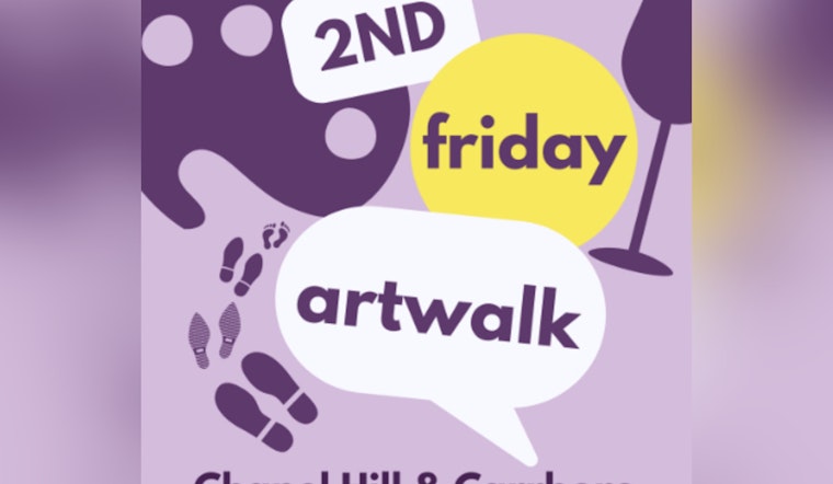 Carrboro and Chapel Hill Set to Host Enthralling 2nd Friday Art Walk This April
