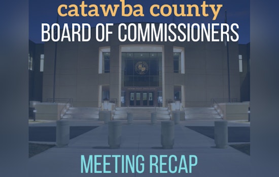 Catawba County Board of Commissioners Approves Over $5 Million in Capital Expenditures for School Renovations and Community Projects