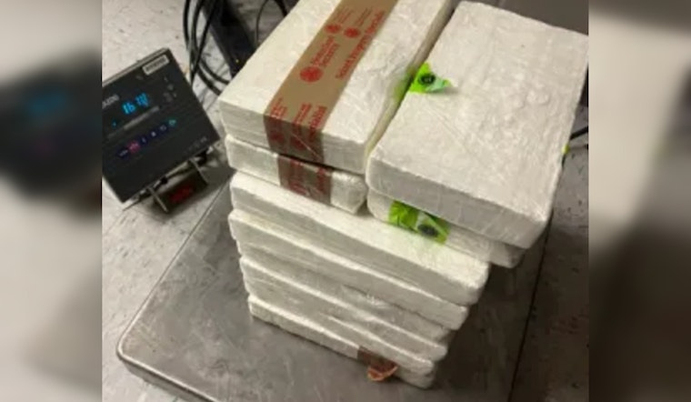 CBP Officers Seize Cocaine Valued at $491K at Eagle Pass Port of Entry, Mexican Citizen Detained