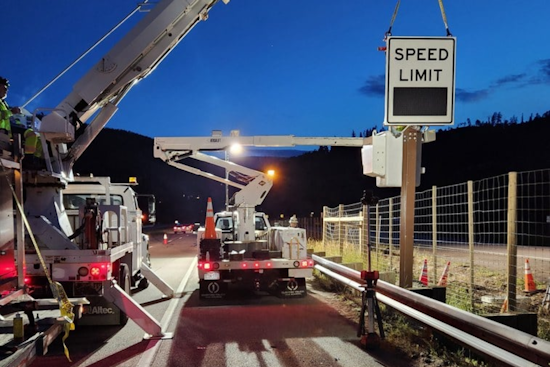 CDOT and Lumin8 to Resume I-70 Variable Speed Limit Signs Project in Eagle-Vail to Vail Corridor