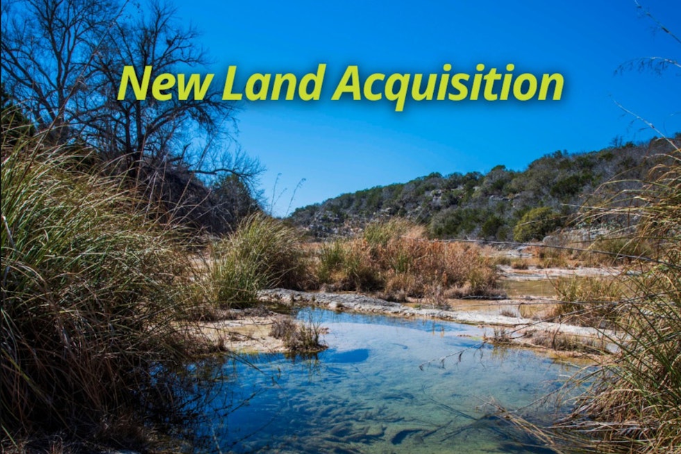 Central Texas to Welcome New State Park with Over 3,000 Acres of Outdoor Splendor