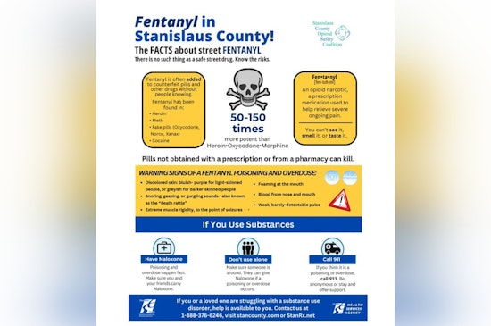 Ceres Confronts Fentanyl Emergency: Overdose Deaths Soar, Police Urge Public Vigilance and Narcan Use