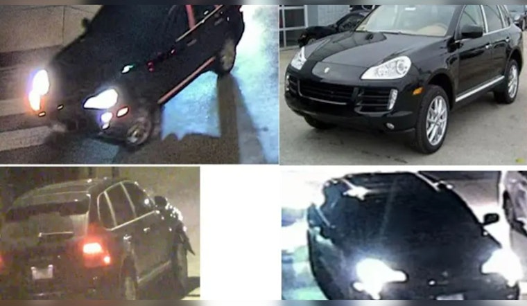 Chicago Police Seek Public's Help in Locating Hit-and-Run Porsche Cayenne Driver Who Injured Bicyclist in Edgewater