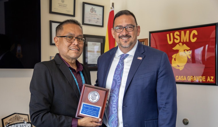 Chinle's Representative Myron Tsosie Honored with NASS Medallion Award for Voter Rights Advocacy in Apache County