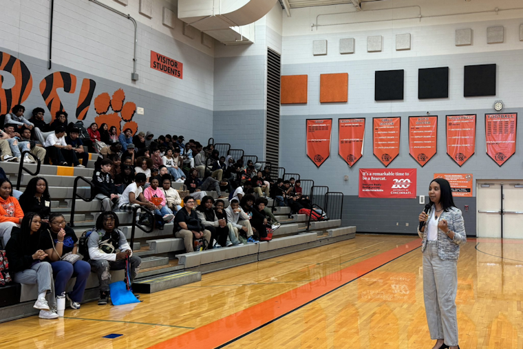 Cincinnati Celebrates Success of 'Rock the Block' Event at Withrow University High School Encouraging Civic Engagement