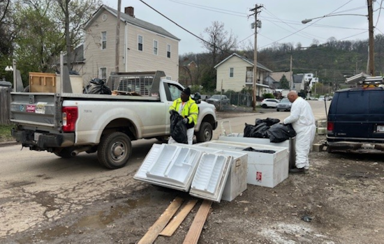 Cincinnati Public Services Acknowledged for Efforts Post-Weather Crisis, Flood Relief in Action