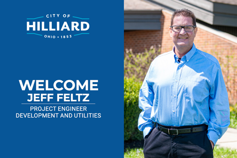 City of Hilliard Welcomes New Project Engineer Jeff Feltz to Enhance Utilities and Infrastructure Development