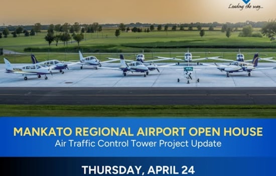 City of Mankato Invites Public to Shape Future of Regional Airport at Upcoming Open House Event