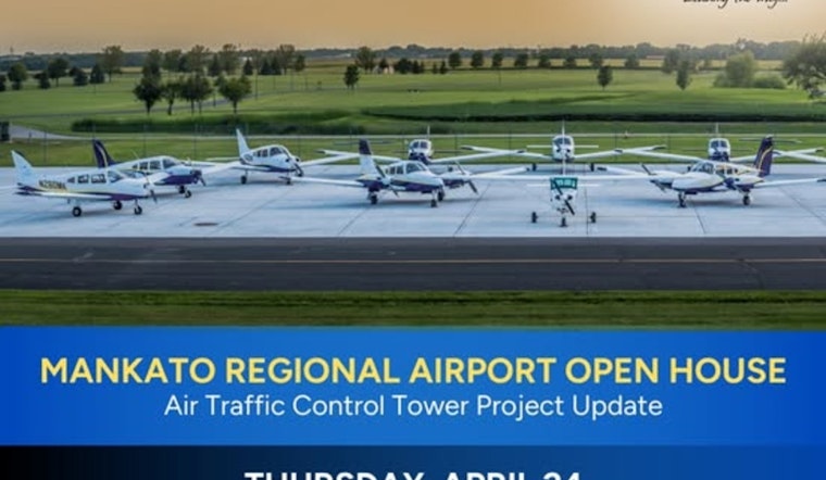 City of Mankato Invites Public to Shape Future of Regional Airport at Upcoming Open House Event