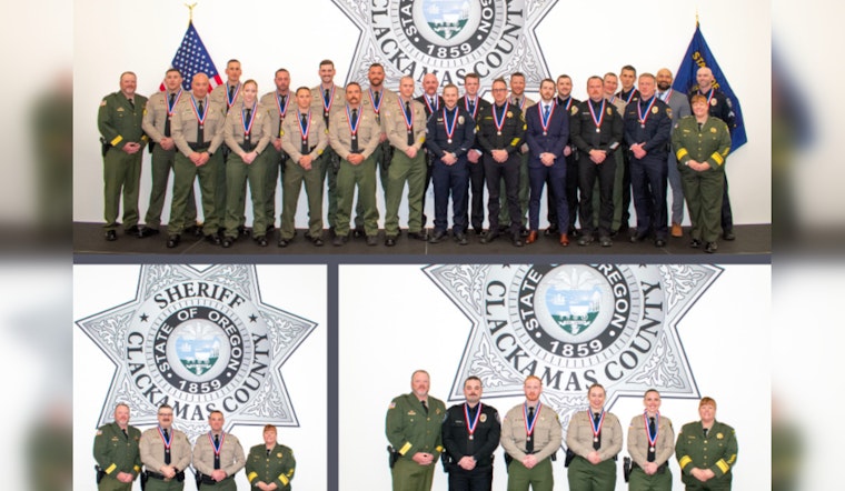 Clackamas County Sheriff's Office Celebrates Acts of Bravery at Annual Awards Ceremony