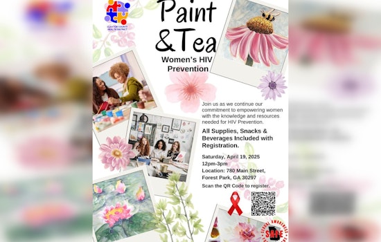Clayton County Health District Launches Paint & Tea Event to Promote Women's HIV Prevention in Forest Park
