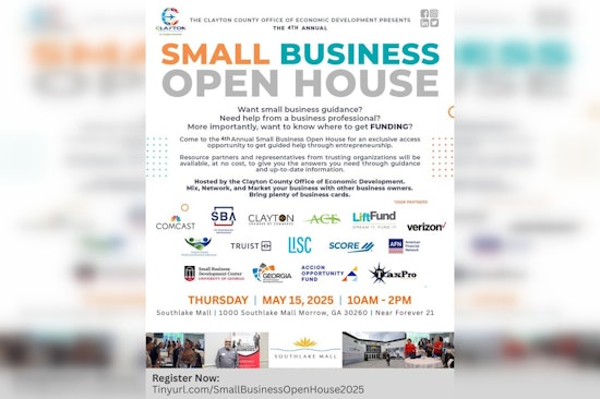 Clayton County Invites Entrepreneurs to 4th Annual Small Business Open House for Networking and Growth Opportunities