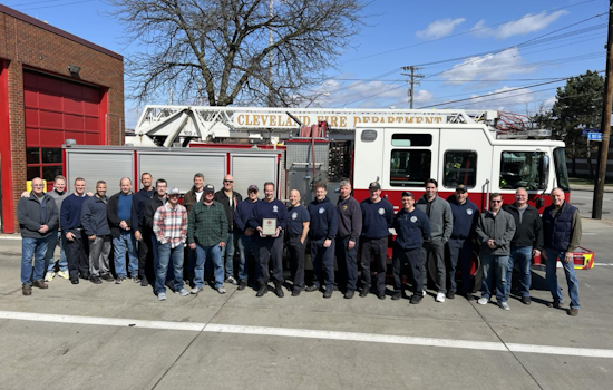 Cleveland Celebrates Retirement of Dedicated Fire Captain Kenny Drost After Over 30 Years of Service