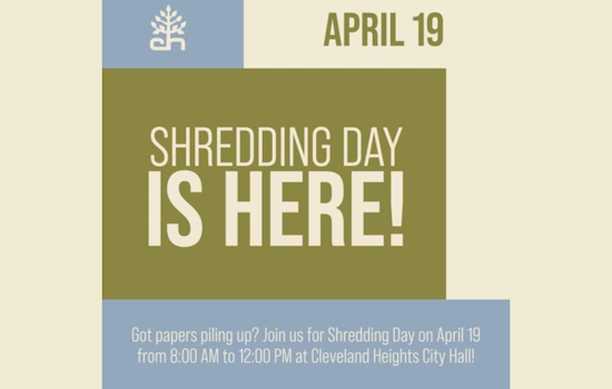 Cleveland Heights Hosts Community Shredding Day Tomorrow to Bolster Information Security