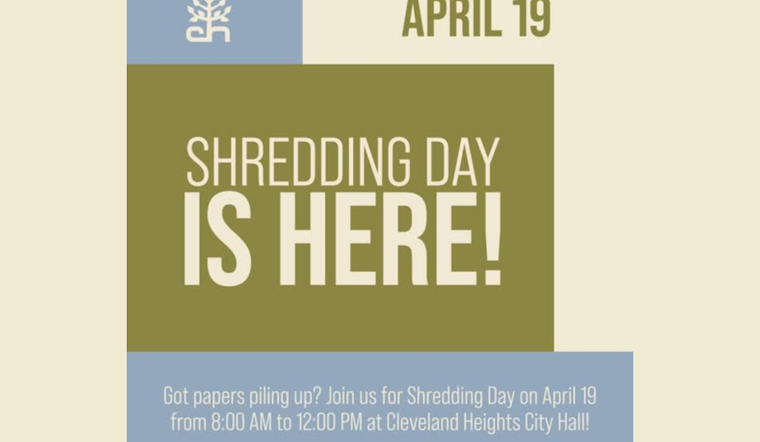 Cleveland Heights Hosts Community Shredding Day Tomorrow to Bolster Information Security