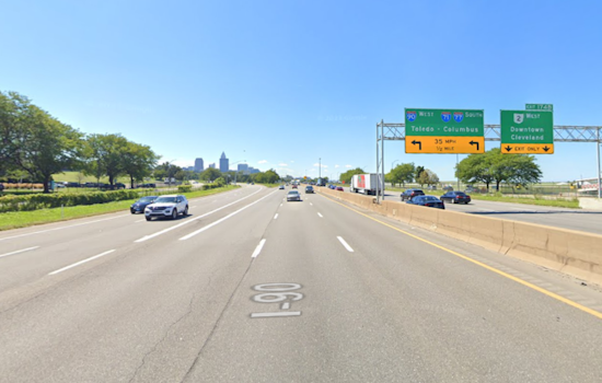 Cleveland Police Alert Commuters to Traffic Delays on I-90 Eastbound Following Accident Near Dead Man's Curve
