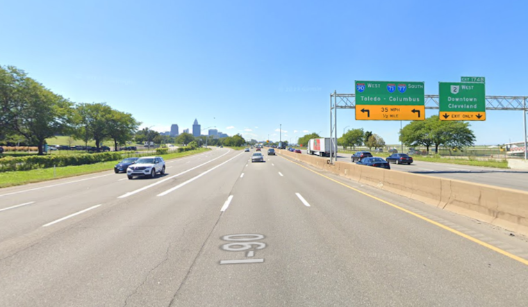 Cleveland Police Alert Commuters to Traffic Delays on I-90 Eastbound Following Accident Near Dead Man's Curve