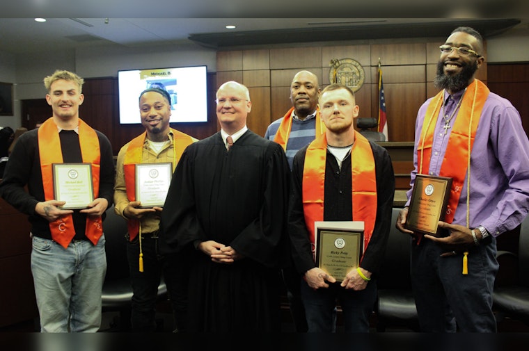 Cobb County Celebrates Renewed Lives as Drug Treatment Court Honors Six Graduates