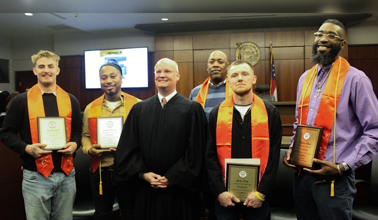Cobb County Celebrates Renewed Lives as Drug Treatment Court Honors Six Graduates