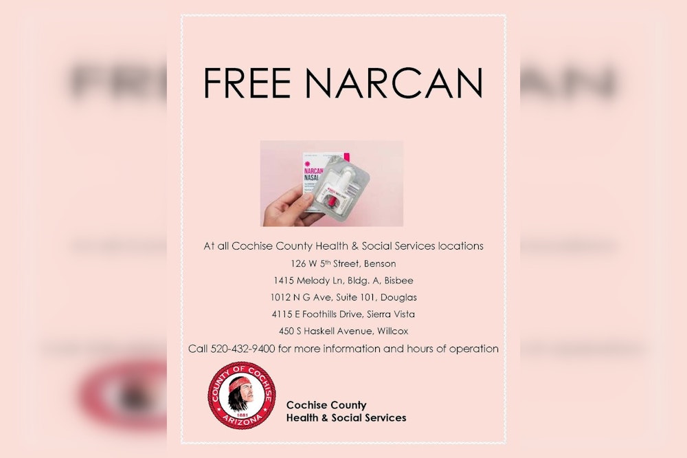 Cochise County Tackles Opioid Crisis with Free Narcan and Education on National Fentanyl Awareness Day