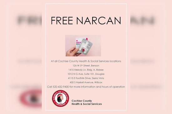 Cochise County Tackles Opioid Crisis with Free Narcan and Education on National Fentanyl Awareness Day