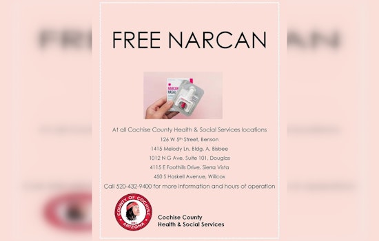 Cochise County Tackles Opioid Crisis with Free Narcan and Education on National Fentanyl Awareness Day