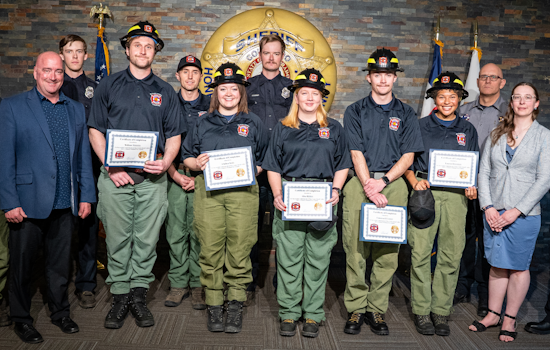 Colorado Springs Honors New Wildland Firefighters Trained to Combat Future Wildfires