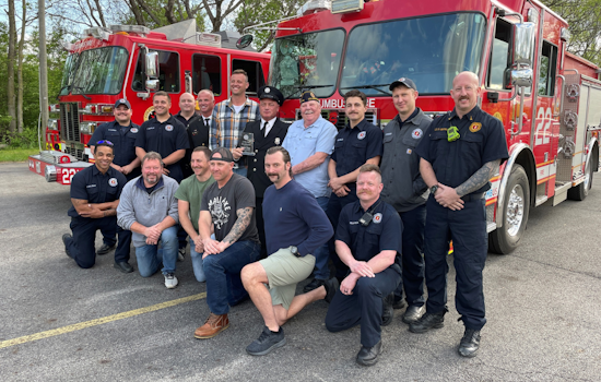 Columbus Firefighter Matthew Bailey Lauded with American Legion Award for Decades of Devoted Service