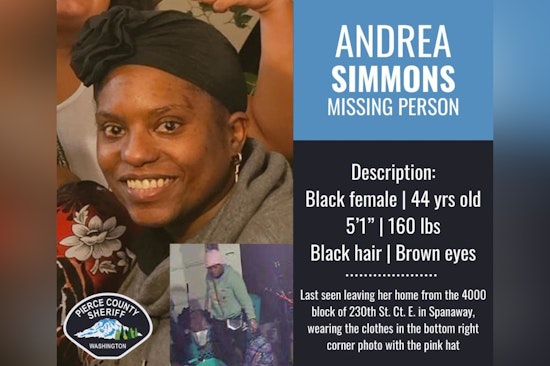 Community Efforts and Law Enforcement Collaboration Lead to Safe Return of Missing At-Risk Woman in Spanaway
