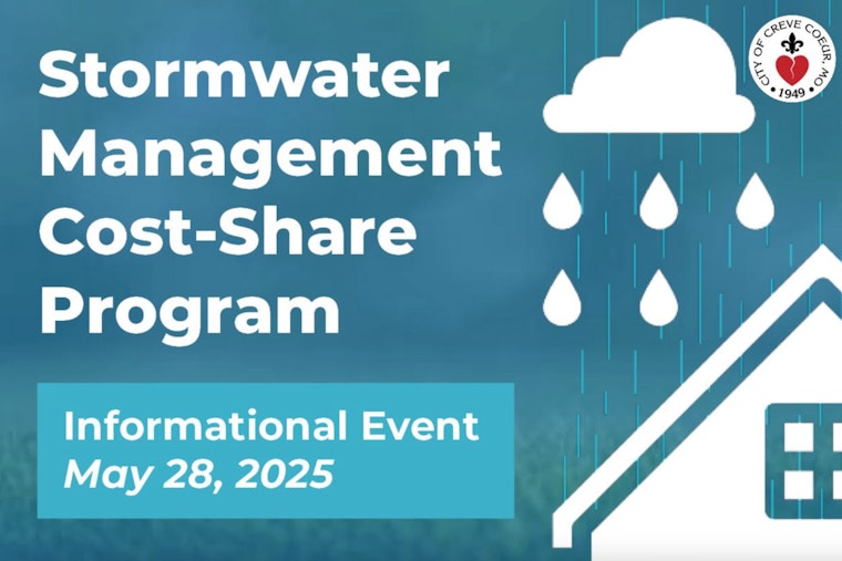 Creve Coeur Hosts Informational Event to Aid Residents with Stormwater Management Costs