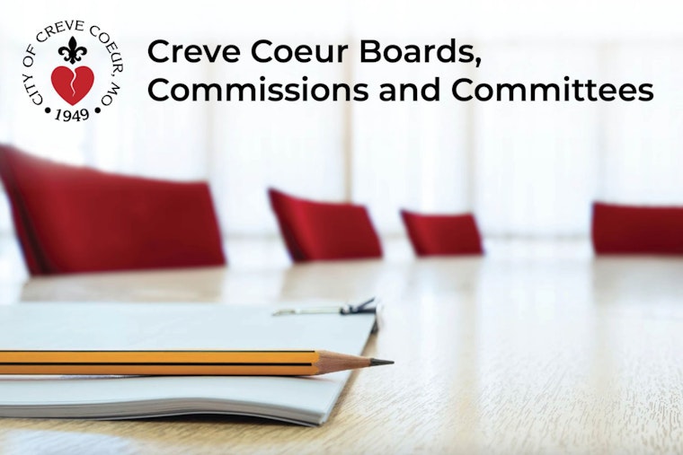 Creve Coeur Seeks Civic-Minded Volunteers for City Boards and Committees