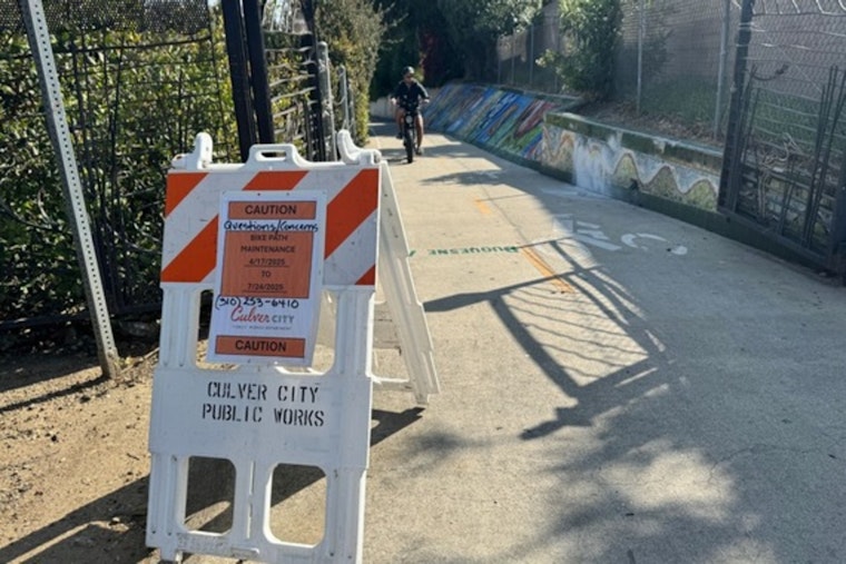 Culver City Announces 15-Week Maintenance of Ballona Creek Bike Path with Weekly Schedule