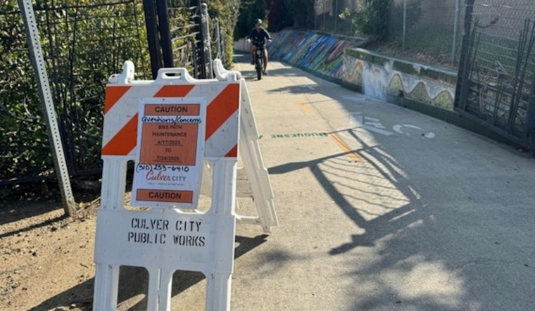 Culver City Announces 15-Week Maintenance of Ballona Creek Bike Path with Weekly Schedule