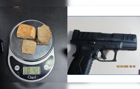 Cumberland County Traffic Stop Uncovers Heroin and Stolen Gun, Two Suspects Detained