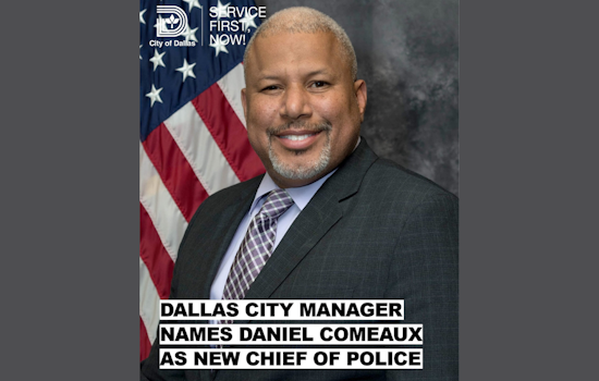 Dallas Appoints DEA's Daniel Comeaux as New Police Chief, Bringing Extensive Experience to the Role
