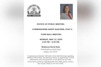 Dallas, GA Community Invited to Discuss Future of Mulberry Rock Park at Public Town Hall Meeting