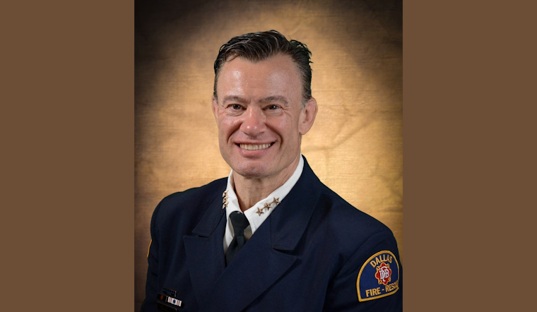 Dallas Welcomes Justin Ball as Official Fire-Rescue Chief Amid Praise From Mayor Eric L. Johnson