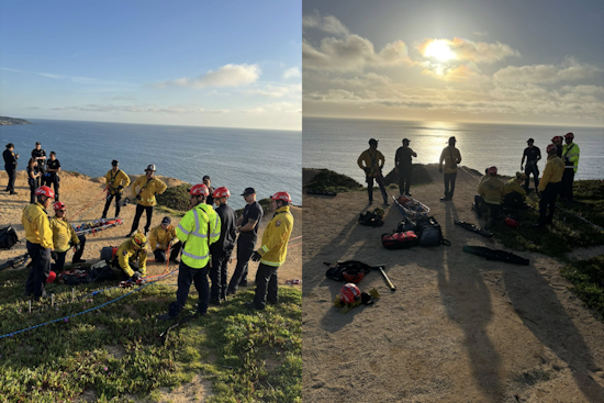 Daring Cliffside Rescue at Devil's Slide: Hiker Saved After Plunge Near Montara