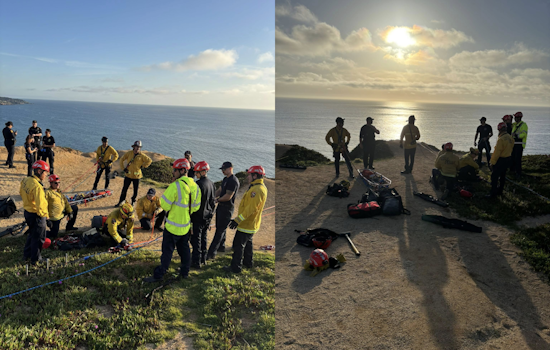 Daring Cliffside Rescue at Devil's Slide: Hiker Saved After Plunge Near Montara