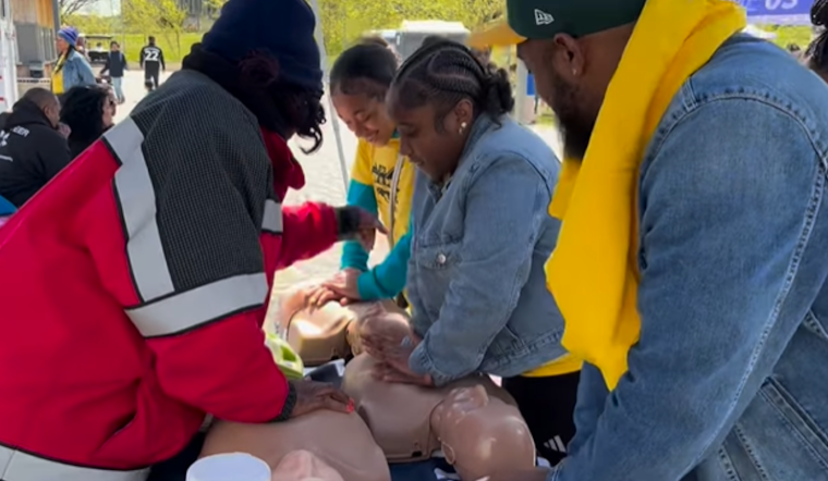 DC Firefighters Empower Residents with Hands-Only CPR Training at Annual Day of Play