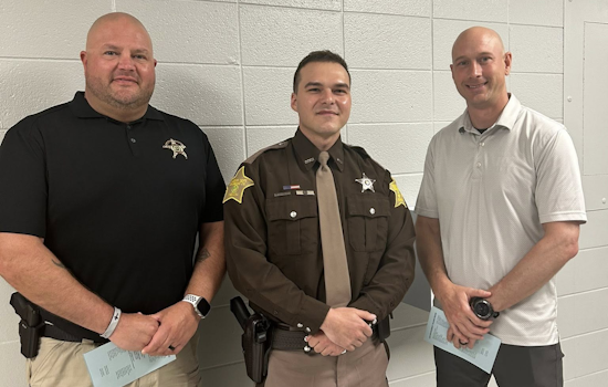 Dearborn County Celebrates Deputy Fisher Percival's Graduation from Indiana Law Enforcement Academy