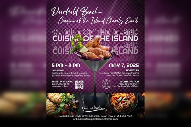Deerfield Beach Hosts 'Cuisine of the Island' Charity Event to Support Seniors and Alzheimer's Programs