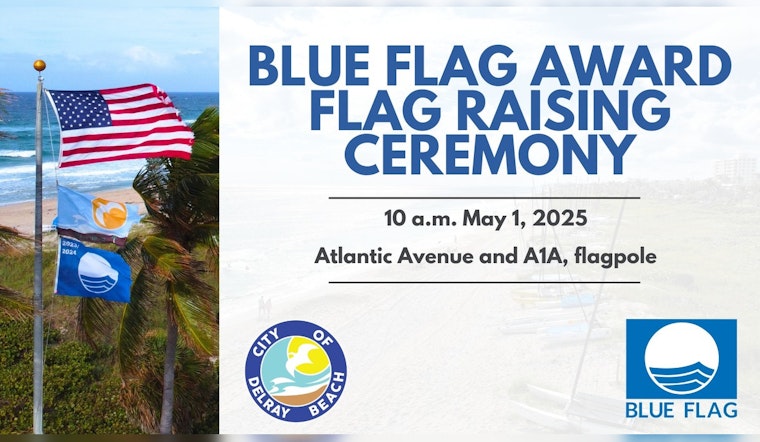 Delray Beach Municipal Beach Earns Prestigious Blue Flag Designation for Third Year in a Row