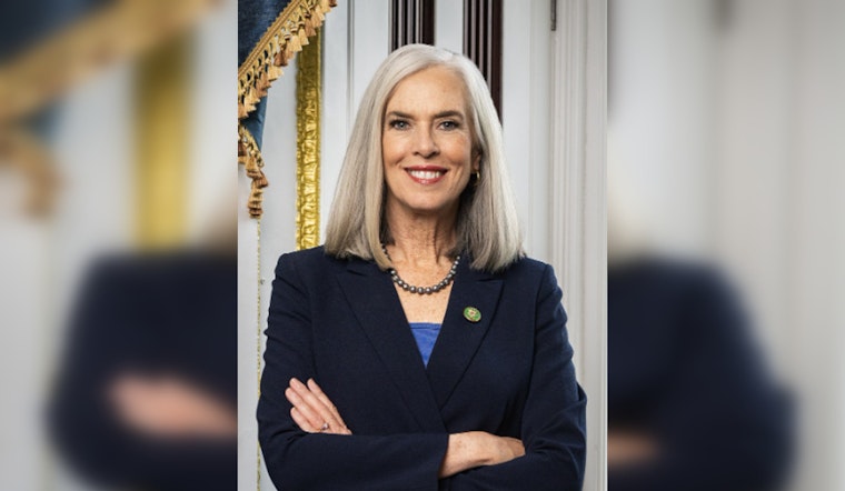 Democratic Whip Katherine Clark Speaks Out Against Anti-LGBTQ Measures at Transgender Day of Visibility Rally in Washington D.C.